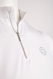 Montar Everly Polo crystal logo White-Silver