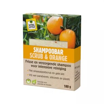 Vitalstyle Shampoobar Scrub &amp; Orange