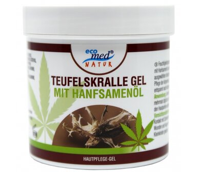 Eco Med Duivelsklauw gel met hennepzaad olie