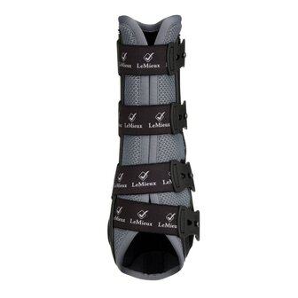 LeMieux Ultramesh Snug Boots Front Grey