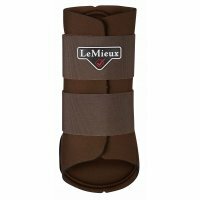 LeMieux Grafter Brushing Boots X-wide Brown 