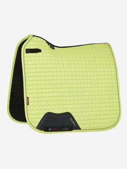 LeMieux Luxury Dressage Suede squares: Kiwi