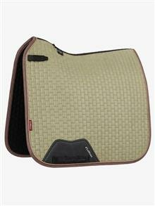 LeMieux Luxury Dressage Suede squares: Fern