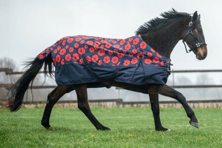 HKM regendeken Poppy 100 grams voering