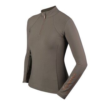 Horka trainingsshirt Luxury EP Coffee