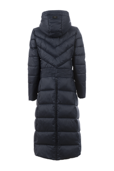 Cavallo Meadow lange winterjas donkerblauw