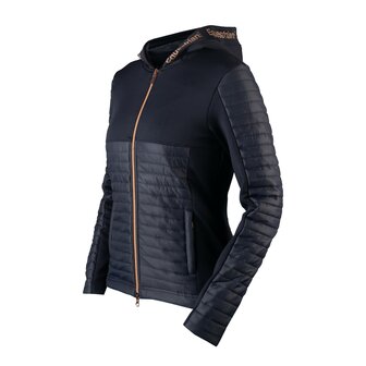 Equestrian Pro Puffer vest magnificent Blauw-Rosegold