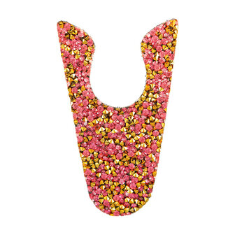 Nova Kids Fun Strass Patches Gold-Pink