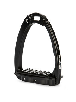 Tech Stirrup Venice Evo Sloped Black/black veiligheidsbeugels