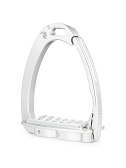 Tech Stirrup Venice Evo Sloped Silver/silver veiligheidsbeugels