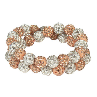 Haarknotband Horka Delicate Zilver-rosegold