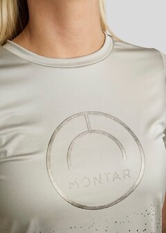 Tshirt Montar MoSille Silver Grey