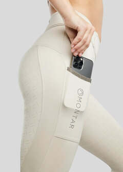 Montar light silver grey rijlegging MoGloria caviar tape Full grip