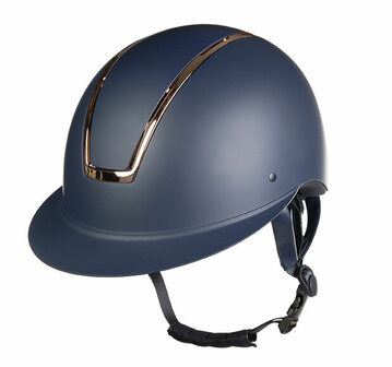 HKM Cap Lady Shield Navy-Rosegold