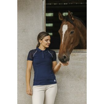 Equitheme T-shirt Melodie Navy