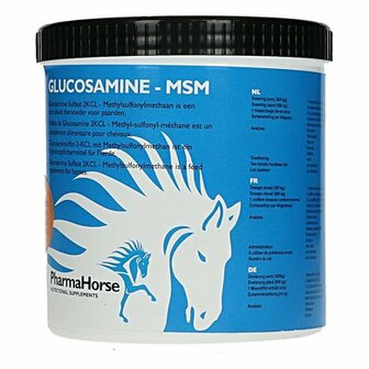 Pharmahorse Glucosamine &amp; MSM 500gr