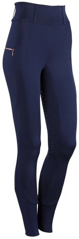 Rijlegging Equitights Saalbach Full Grip Dress-Blues