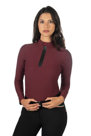 Sport shirt HKM Livigno Ribbed