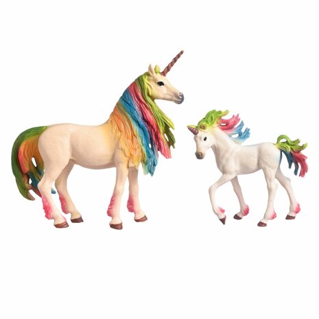 Toy Unicorn set IRHMagic Rainbow