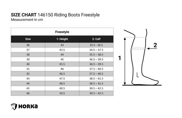 Horka rijlaars Freestyle Bruin