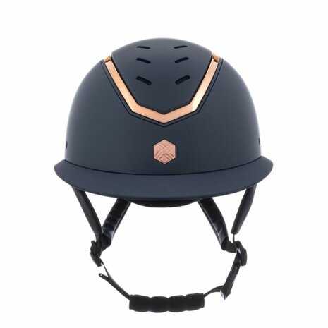 Charles Owen Kylo MIPS Wide Peak Mat Navy/Rosegold 