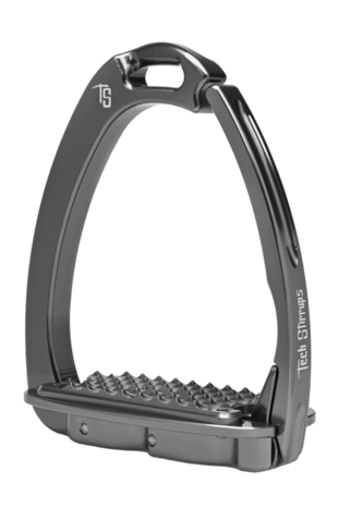 Tech Stirrup Venice Evo Sloped Titanium veiligheidsbeugels