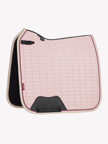 LeMieux Suede Dressage Zadeldek Blossom