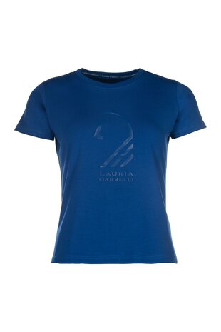 T-shirt HKM Livigno Blauw