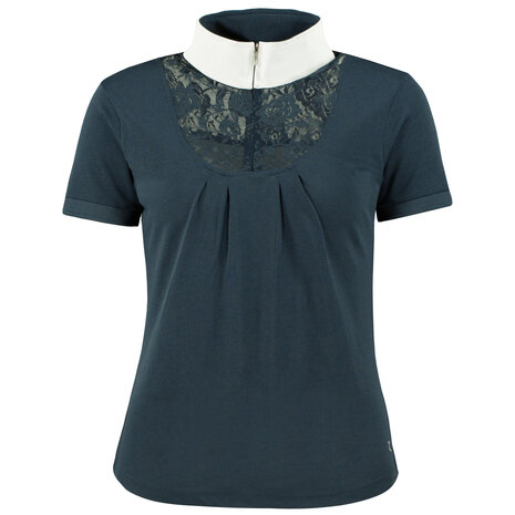 Wedstrijdshirt Lace KORTE MOUW blauw