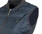 Blauwe Bodywarmer met verwarming _