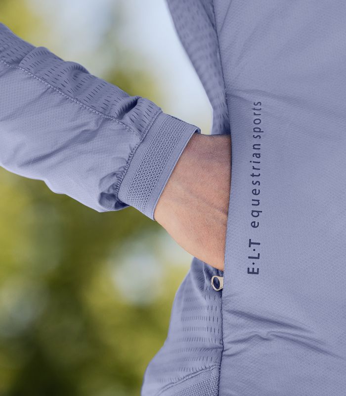 ELT Windbreaker Jacket Porto Blue-grey - Afbeelding 3