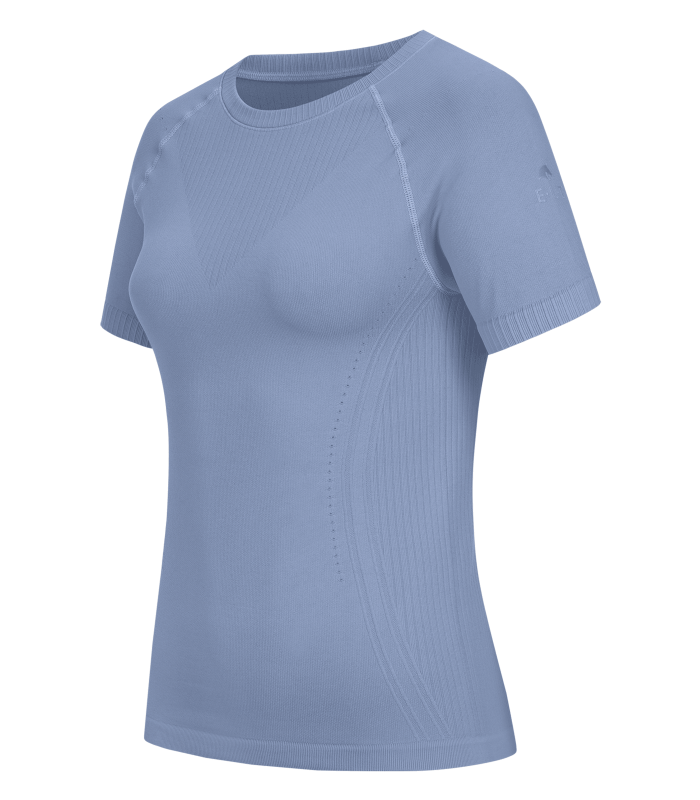 ELT Pisa 3D knitted technical shirt Blue grey