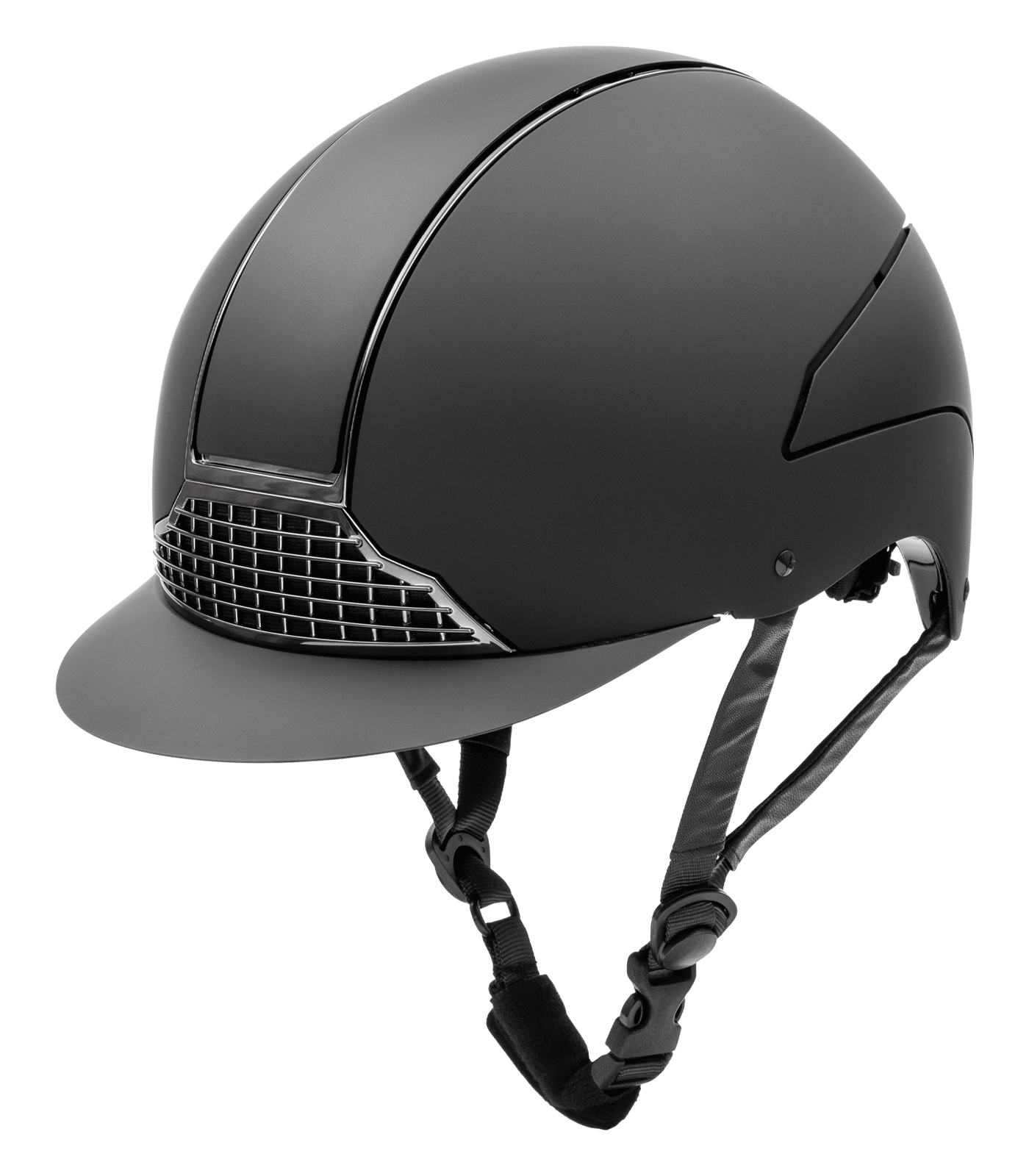 Paardrijcap Swing H24 Chrome