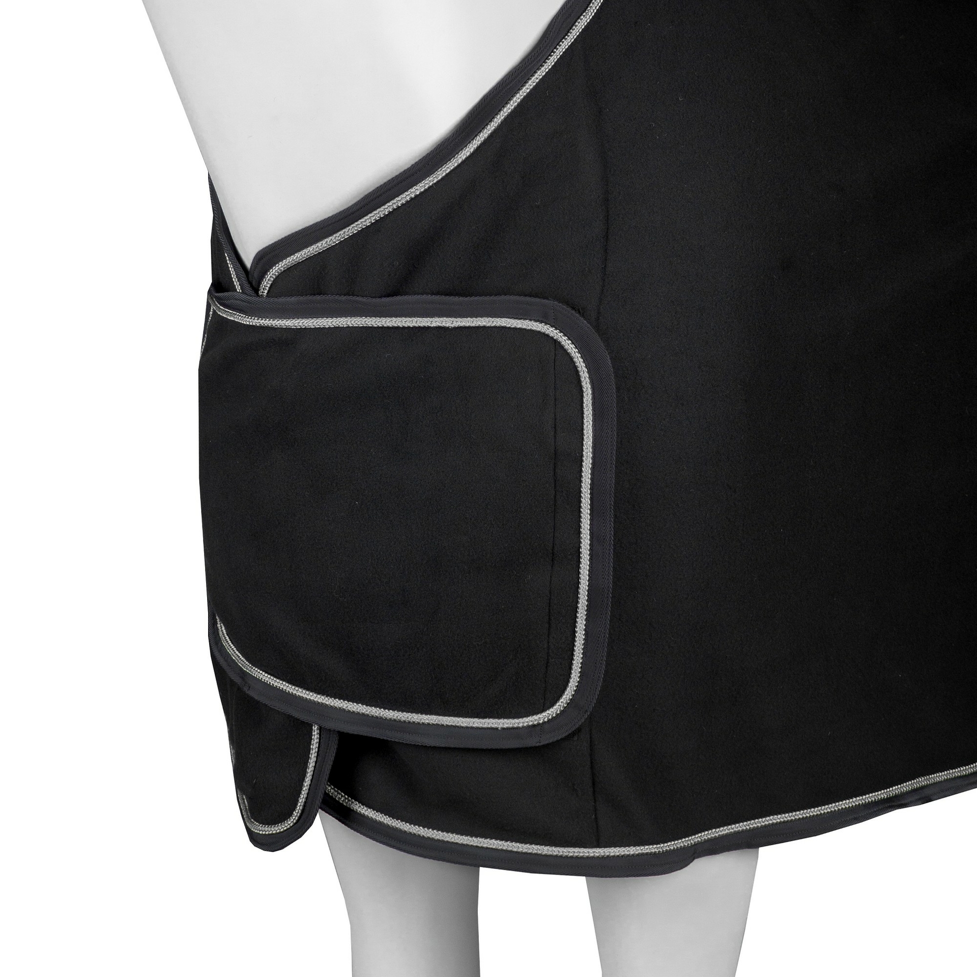 Horka Fleecedeken met borstflap en ornament - Afbeelding 2