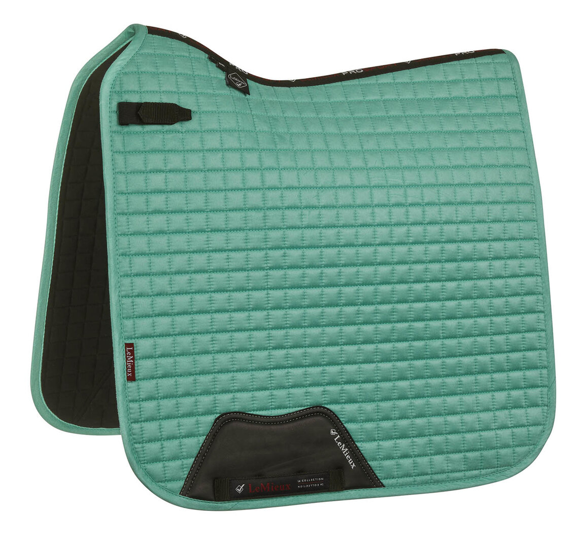 Sjabrak LeMieux Suede Dressuur Mint