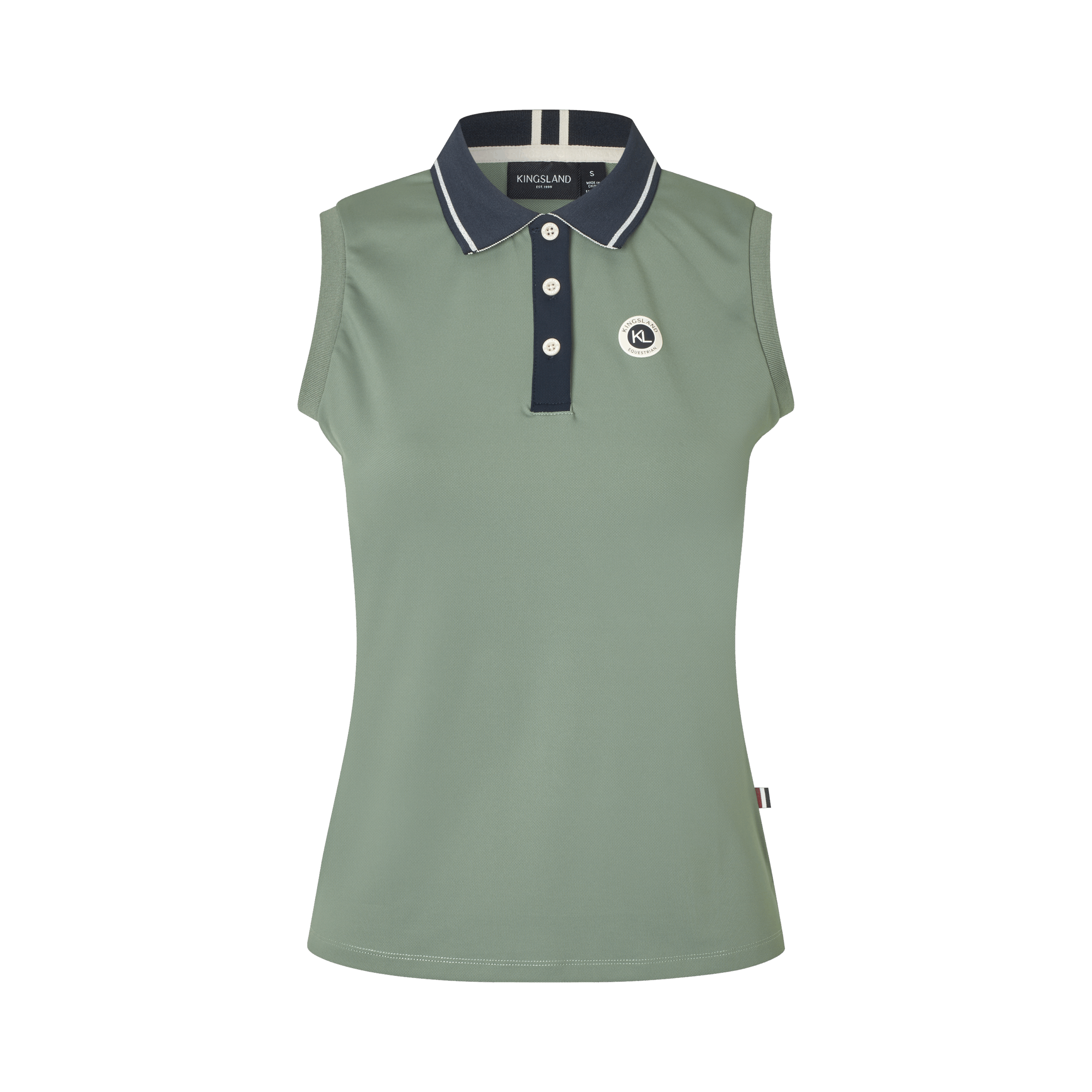 KLLaura Ladies Sleeveless Polo - Afbeelding 3