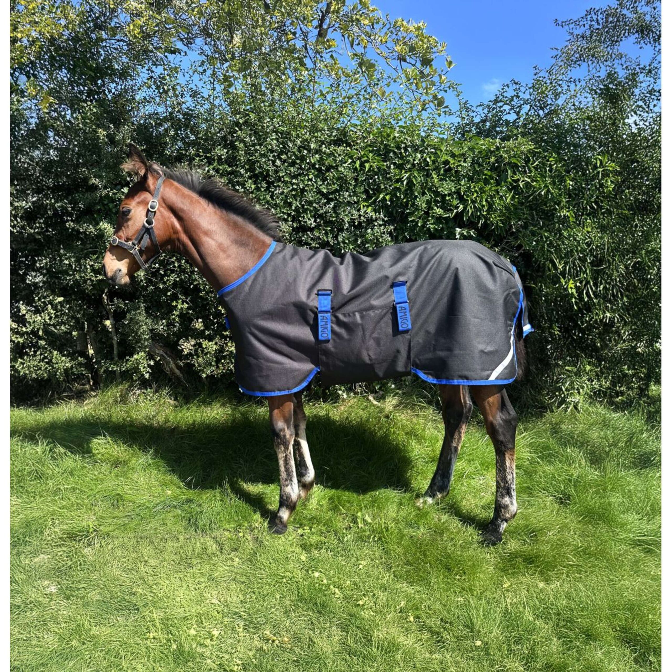 Amigo Veulendeken Ripstop 900D Black/Classic Blue