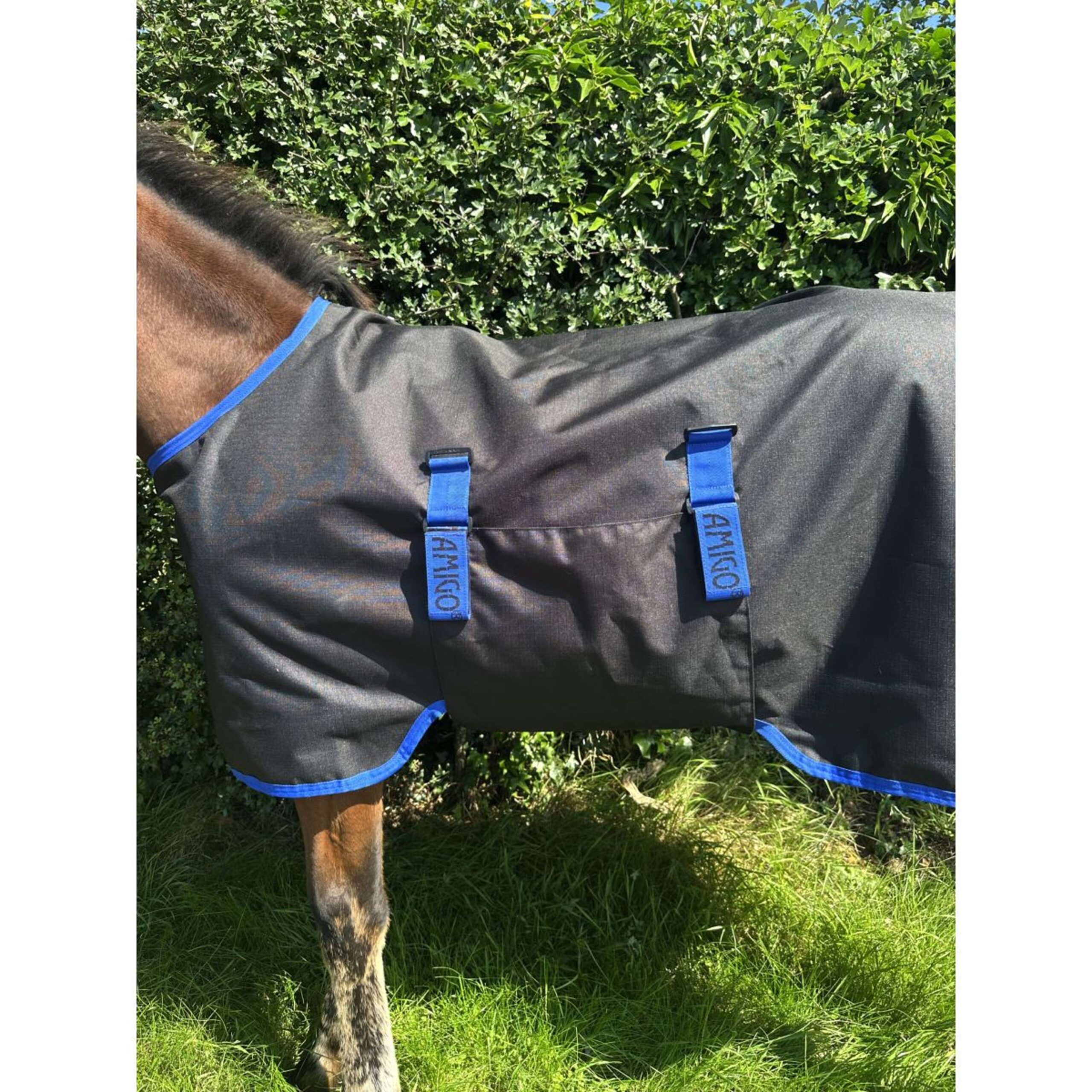 Amigo Veulendeken Ripstop 900D Black/Classic Blue - Afbeelding 5