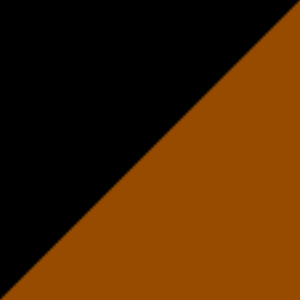 Zwart/Bruin