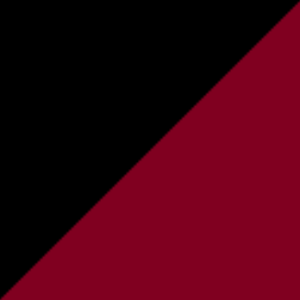 Zwart/Burgundy