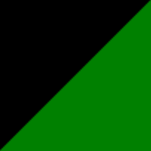 Zwart/Groen