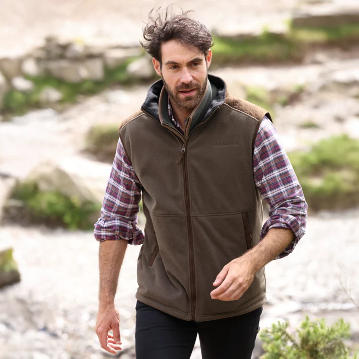 Aubrion Heritage Fleece Gilet - Unisex - Afbeelding 2