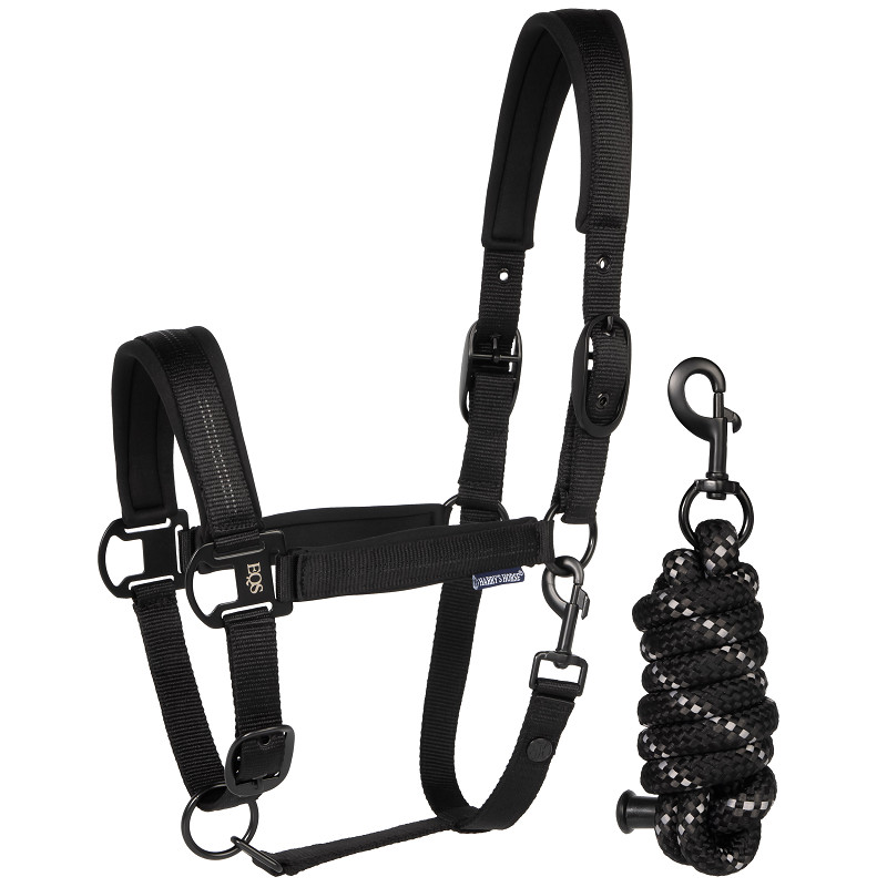 Harry's Horse Halsterset Black Edition