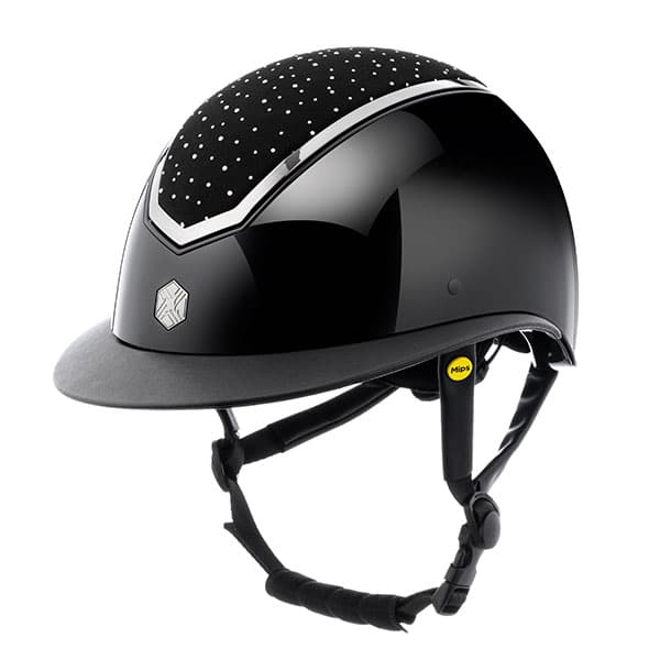 Charles Owen Cap Kylo Crystal Gloss MIPS Brede Klep